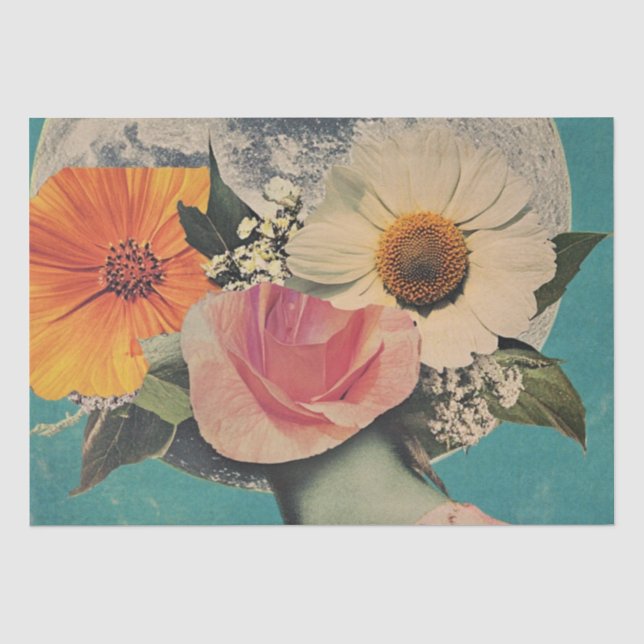 Blooming Mystery Under the Moon Tissue Paper (Front)