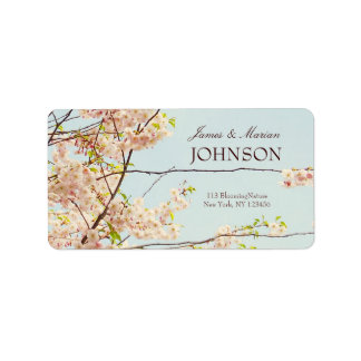 Blooming Nature Label