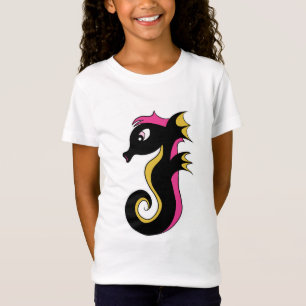 Blooming Neon Seahorse T-Shirt