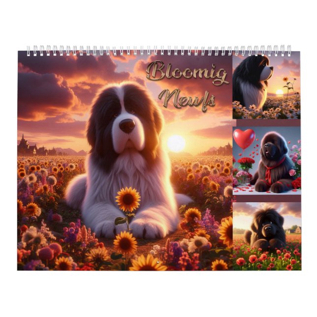 Blooming Newfs Calendar (Cover)