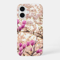 Blooming Pink Purple Magnolias Spring Flower
