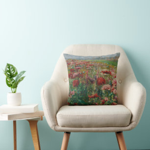 Blooming Poppies – Olga Wisinger-Florian Cushion