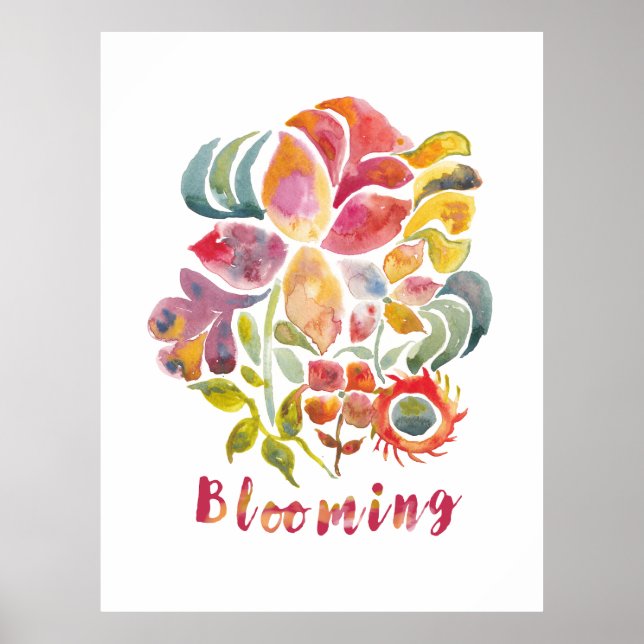Blooming Poster (Front)
