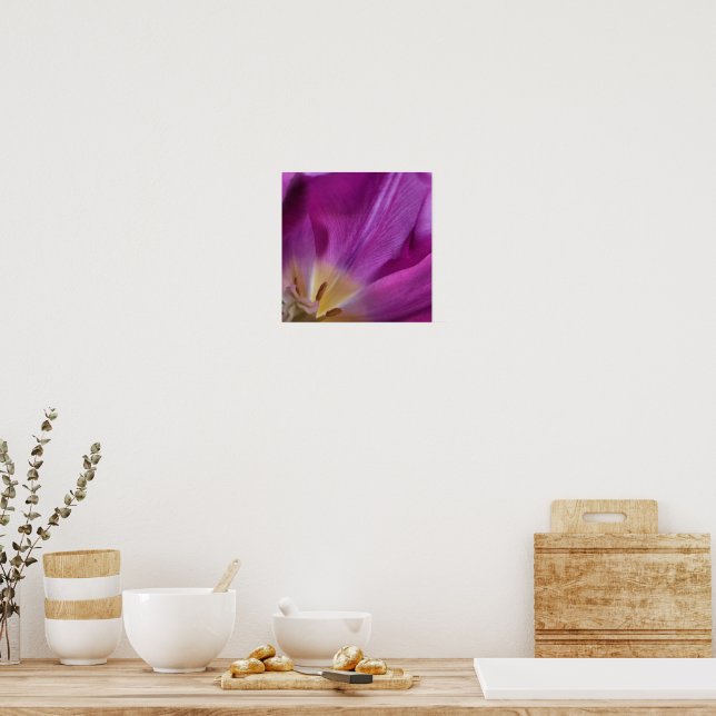 Blooming Purple Tulip Print (Kitchen)