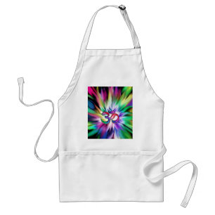 Blooming Rainbow Lotus OM Standard Apron