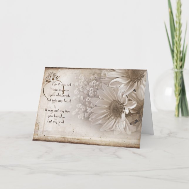 Blooming Romance Card (Front)