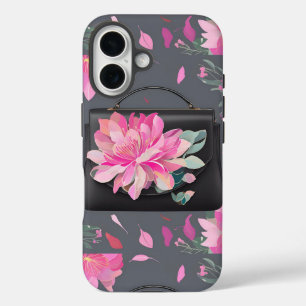 Blooming Roses AI art iPhone 16 Case