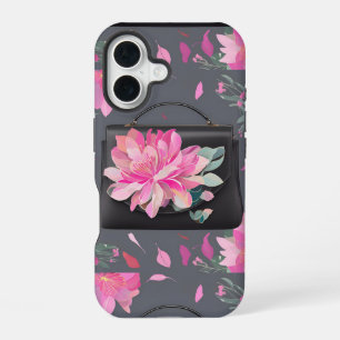 Blooming Roses AI art iPhone 16 Case