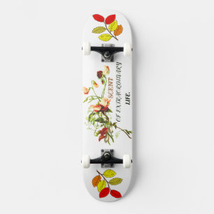 Blooming Scent of Extraordinary Life Picture  Skateboard