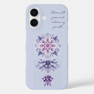 Blooming Serenity Mandala iPhone 16 Case