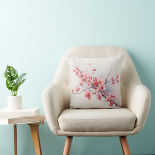Blooming Spring Flower Cushion