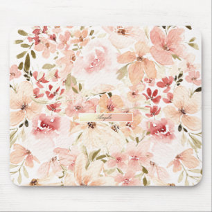 Blooming Spring Flowers Mouse Pad