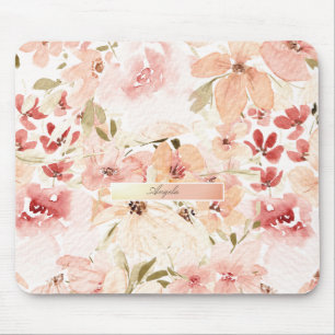 Blooming Spring Flowers Mouse Pad
