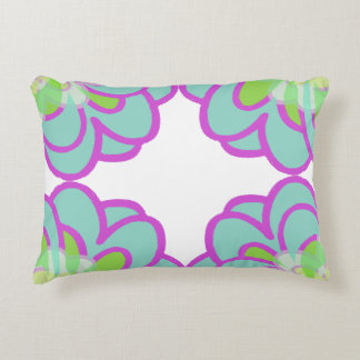 Blooming Succulents Throw Pillow