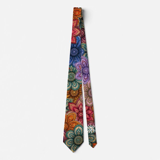 "Blooming" Tie (Front)