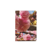 Blooming Tree Flowers Mouse Pad Checkbook Cover