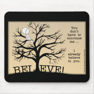 Blooming Tree Mouse Pad