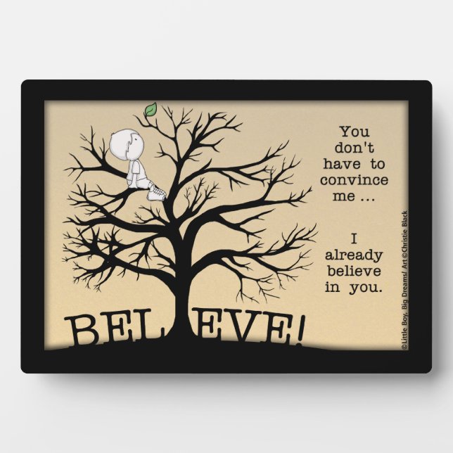 Blooming Tree Plaque (Front)