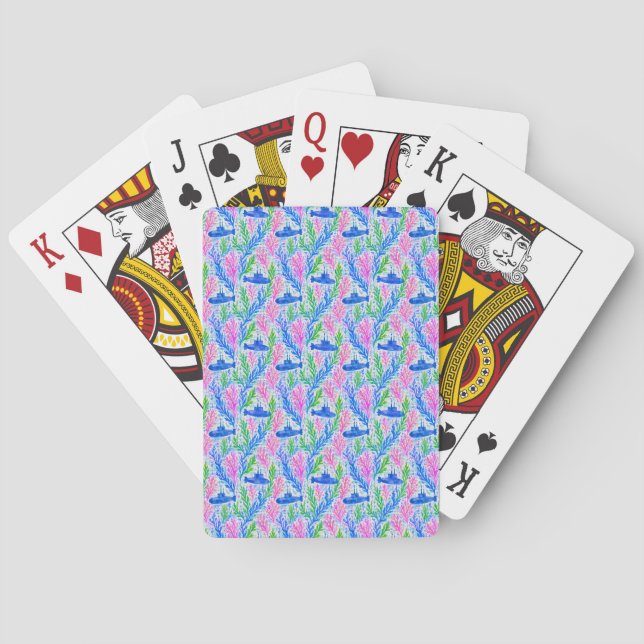 Blooming Underway Game Cards (Back)