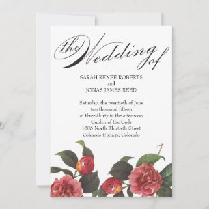 Blooming Wedding Invitation