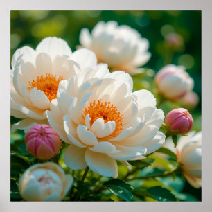 Blooming White Peonies For Elegant Garden Decor 🌸