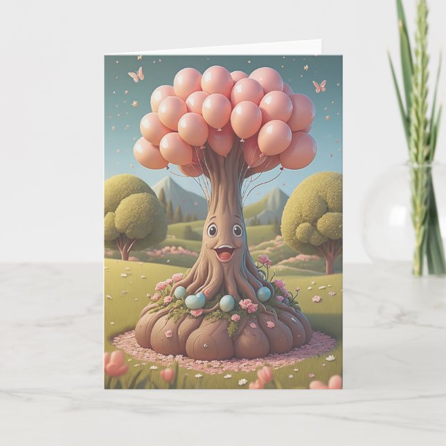 Blooming Wishes for You Card (Front)