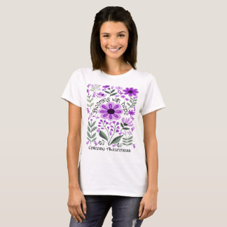 Blooming With Hope for a Epilepsy Awareness T-Shirt