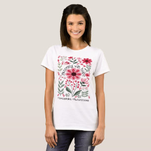 Blooming With Hope for a Haemophilia Awareness T-Shirt