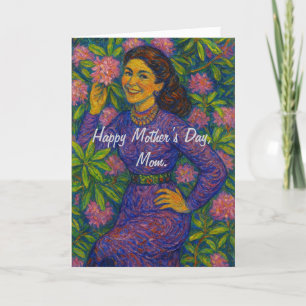 Blooming With Love Holiday Card