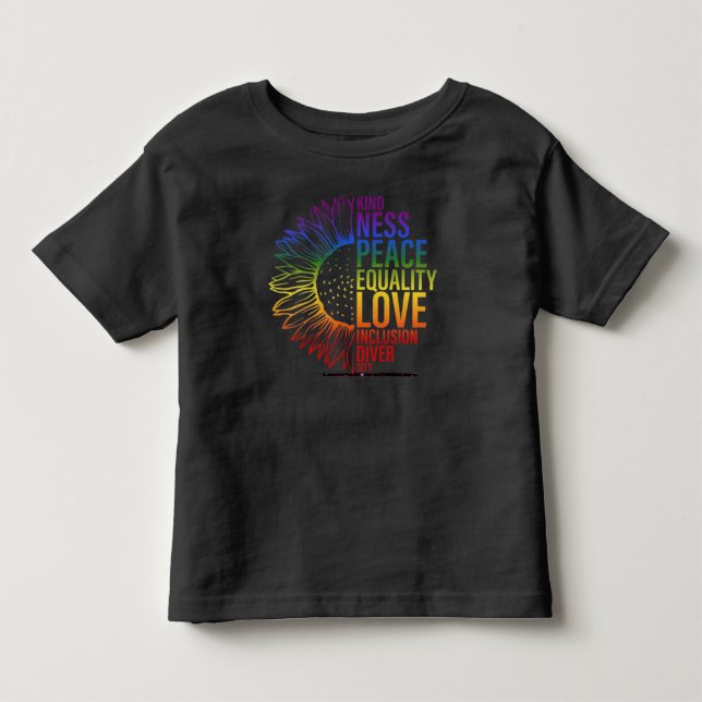 Blooming with Unity Toddler T-Shirt (Front)