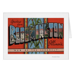 Bloomington, Illinois - Large Letter Scenes