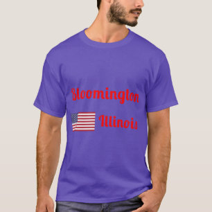 Bloomington Illinois Stylish Prints2 T-Shirt