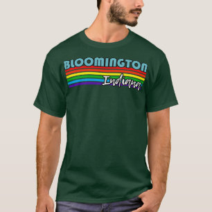 Bloomington Indiana Pride  Bloomington LGBT Gift L T-Shirt