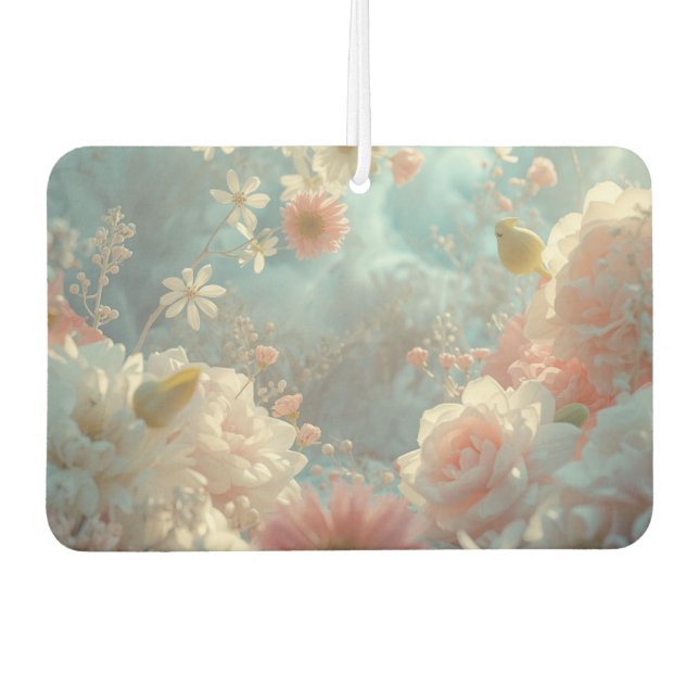 BloomRide™ – Soft Floral Car Air Fresheners (Front)