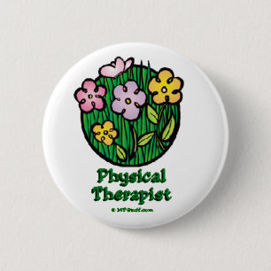 Blooms 1 PT 6 Cm Round Badge