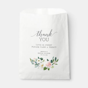Blooms Bridal Shower Favour Bag Love is Sweet