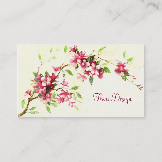 Blooms Business Card (Front)