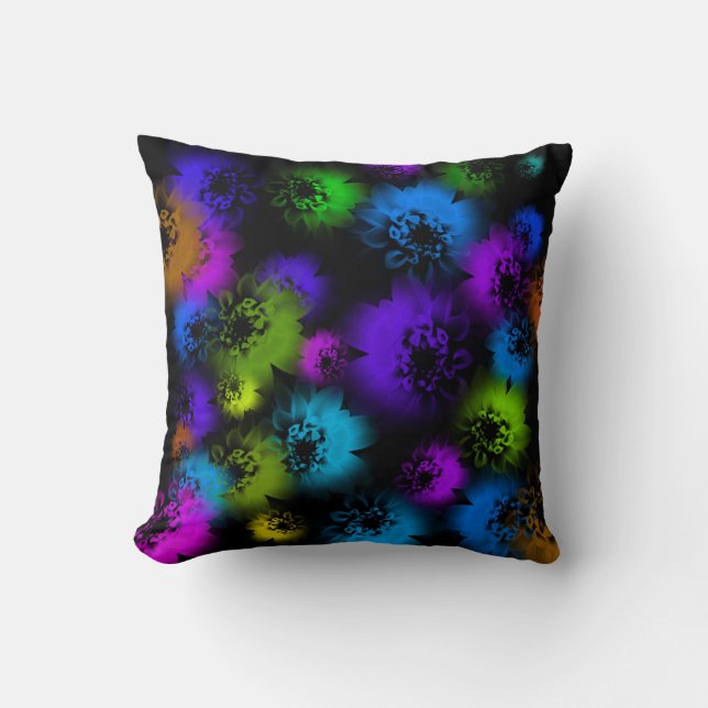 Blooms in the Shadows Cushion (Front)