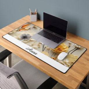 Blooms of Inspiration: Personalised Desk Mat