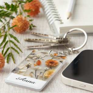 Blooms of Inspiration: Personalised  Key Ring