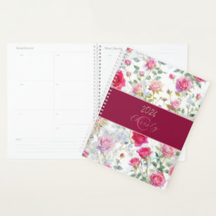 Blooms of Roses Planner