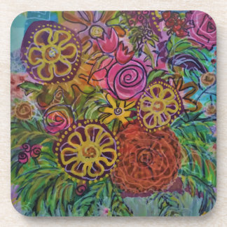 Blooms Set of 6 Coaster
