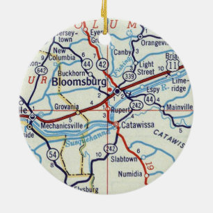 Bloomsburg Ceramic Tree Decoration