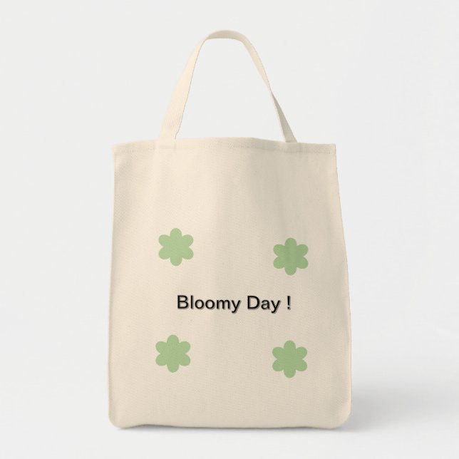 Bloomy Day ! Tote Bag (Front)