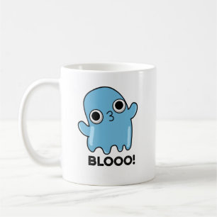Blooo Funny Blue Ghost Pun Coffee Mug