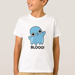 Blooo Funny Blue Ghost Pun  T-Shirt
