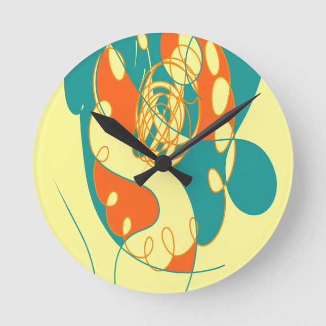 BloosK-Kimchuckle Round Clock (Front)
