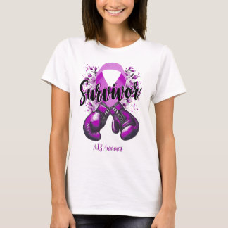 Blossom ALZ Warrior Survivor T-Shirt