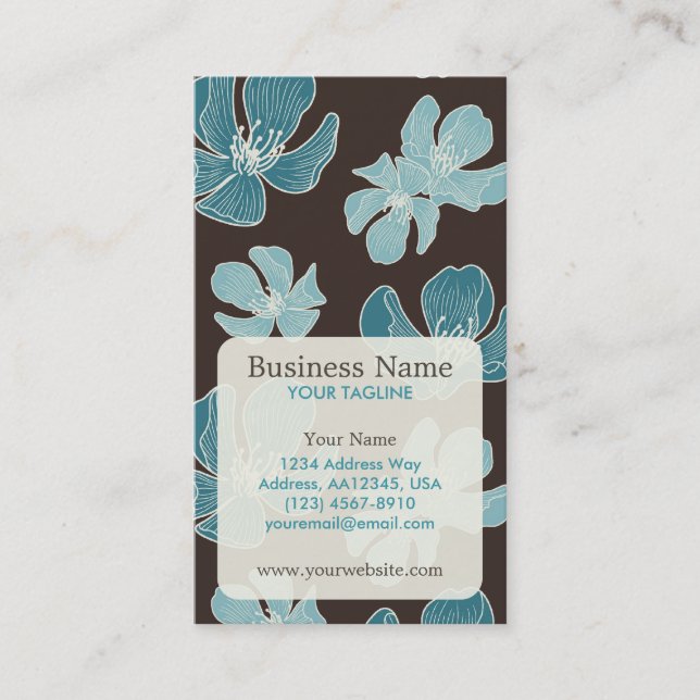 Blossom Appointment Business Card (Front)