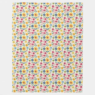 Blossom Babe Fleece Blanket